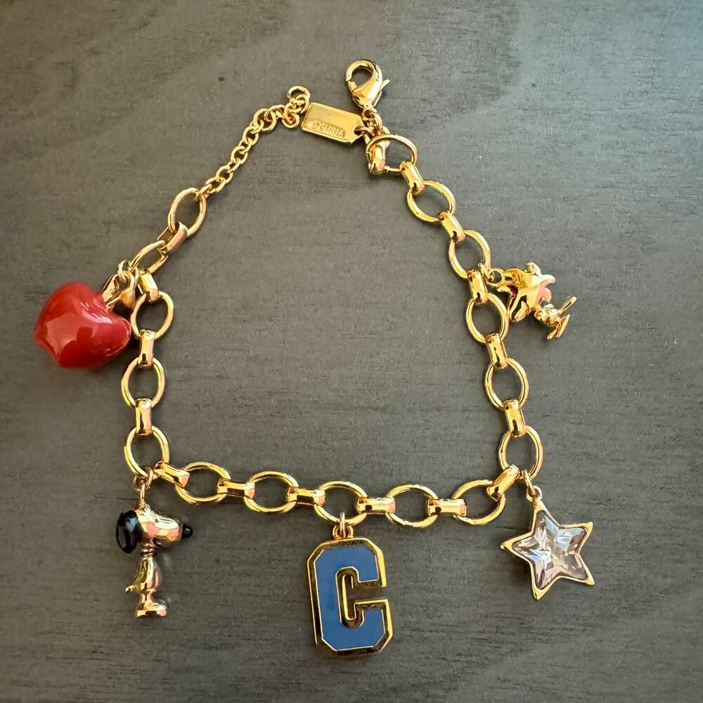 Coach x Peanuts Charm Bracelet